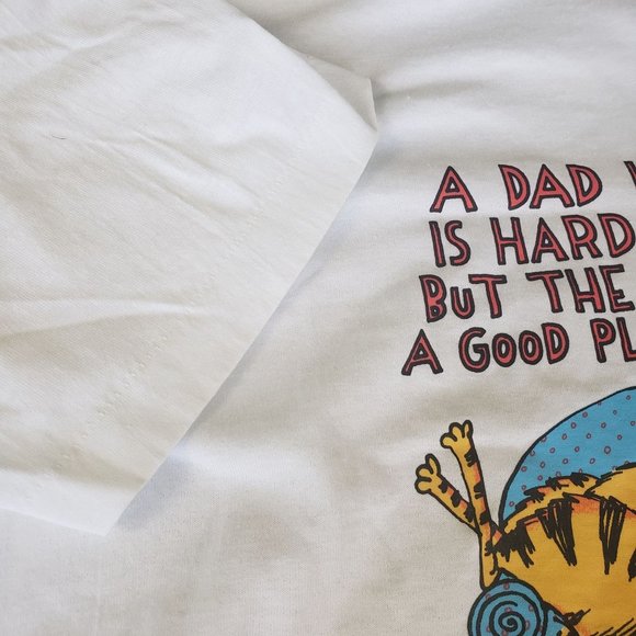 Vintage Hallmark Shoebox Greetings Cat on Couch Dad Shirt - Picture 4 of 8